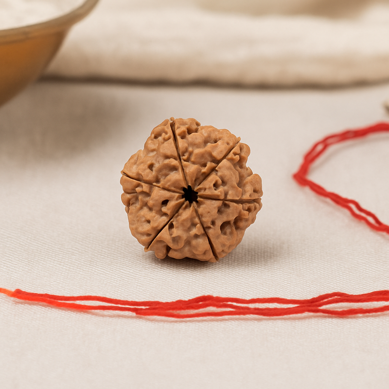 Natural 6 Mukhi Rudraksha (Nepali)