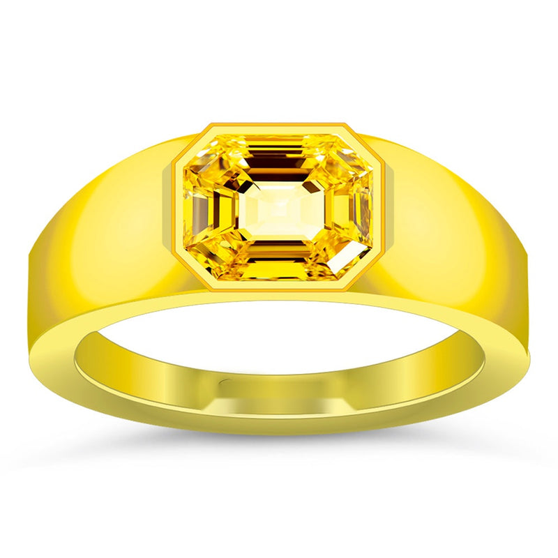 R39 Yellow Sapphire 18K Gold Ring