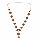 1-14 Mukhi Rudraksha Mala (Siddha Mala) with 1 Mukhi Sawar Rudraksha