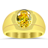 R44 Yellow Sapphire 18K Gold Ring